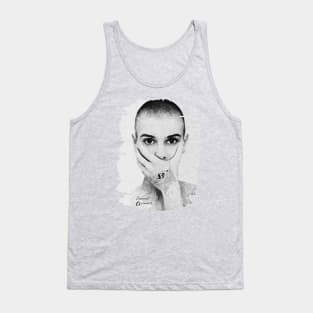 Sinead o'connor \ Brush Art Tank Top